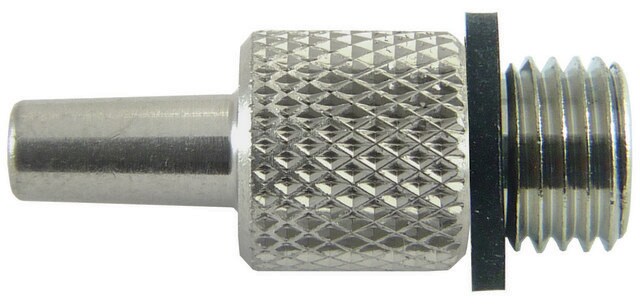 1-way threaded end adapter (UTS) ML to 5/16-28 standard thread (plated brass)