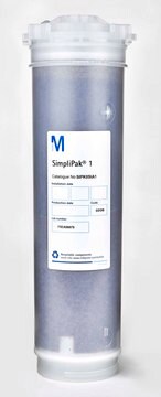 SimpliPak&#174; Purification Cartridge For Simplicity&#174; water purification systems with Elix&#174; / RO / distilled water feed