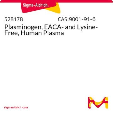 Plasminogen, EACA- and Lysine-Free, Human Plasma