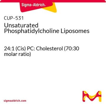 Unsaturated Phosphatidylcholine Liposomes 24:1 (Cis) PC: Cholesterol (70:30 molar ratio)