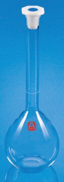 Aldrich&#174; Essentials volumetric flask, Class A, meets DIN ISO-1042 capacity 250 mL, stopper joint: 16, tol. 0.150 mL, PE