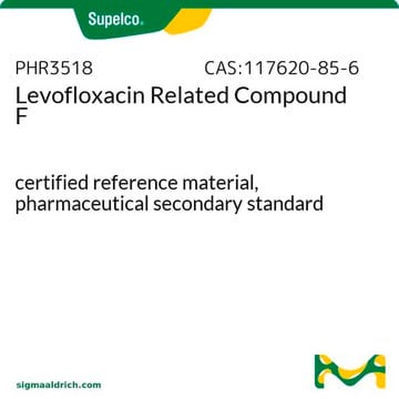 Levofloxacin Related Compound F certified reference material, pharmaceutical secondary standard