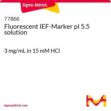 Fluorescent IEF-Marker pI 5.5 solution 3&#160;mg/mL in 15 mM HCl