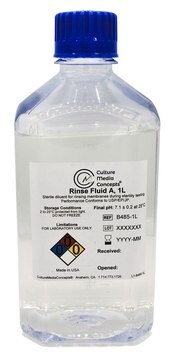 Fluid A - Ready-to-use Rinse Fluid bottle capacity 1000&#160;mL, bottle filling volume 1000&#160;mL, closure type, White screw cap, pack of 4&#160;bottles