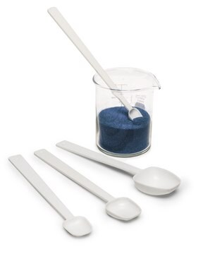 SP Bel-Art&#174; Sterileware&#8482; Long Handled Sampling Spoon white polystyrene, nominal capacity 2.46&#160;mL , 1/2tsp, L × W 17.8&#160;cm (7&#160;in.) × 1&#160;in. (25&#160;mm), sterile, pack of 10&#160;ea (double wrapped)