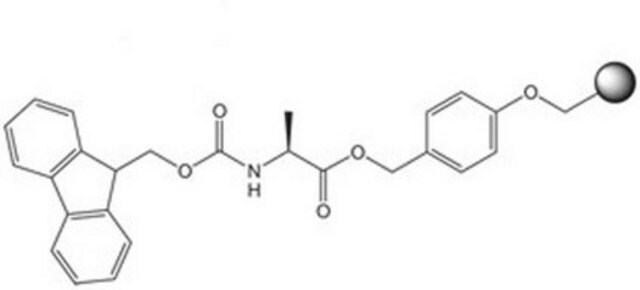 Fmoc-Ala-Wang resin LL (100-200 mesh) Novabiochem&#174;