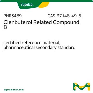 Clenbuterol Related Compound B certified reference material, pharmaceutical secondary standard