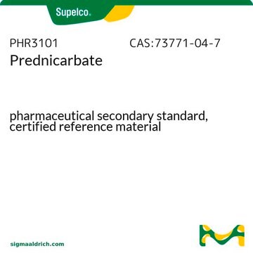 Prednicarbate pharmaceutical secondary standard, certified reference material