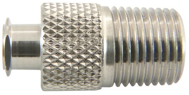 1-way threaded end adapter (NPT) FLL to 1/8-27 (NPT) thread (316SS)