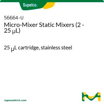 Micro-Mixer Static Mixers (2 - 25 &#956;L) 25 &#956;L cartridge, stainless steel