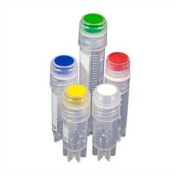 MTC&#8482; Bio Cap Inserts for Cryogenic Vials blue