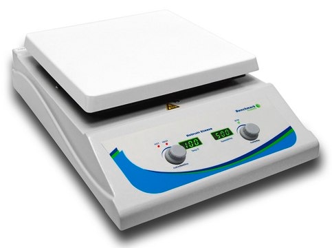 Benchmark Digital 10 x 10 inch Hotplate Magnetic Stirrer AC/DC input 230 V, EuroPlug