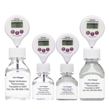 SP Bel-Art&#174; H-B Frio-Temp&#174; Calibrated Electronic Verification Thermometer temp. range at -50-300 °C, Incubator Calibration