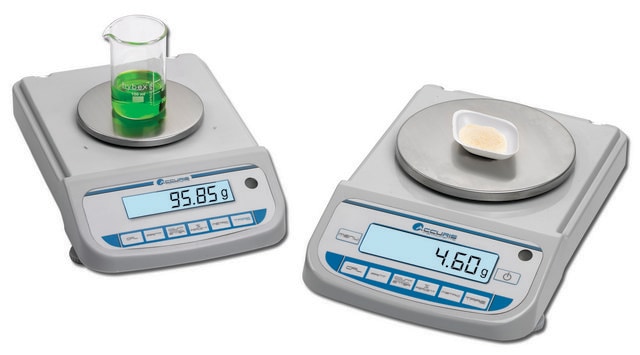 Accuris&#8482; Compact Balance capacity 1200&#160;g, AC/DC input 230 V AC, EuroPlug