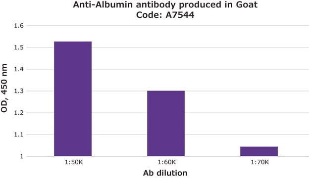 Anti-Albumin antibody produced in goat whole antiserum