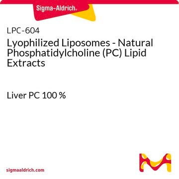 Lyophilized Liposomes - Natural Phosphatidylcholine (PC) Lipid Extracts Liver PC 100&#160;%