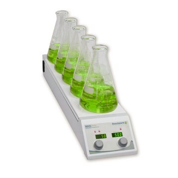 Benchmark Multi-Position Digital Magnetic Stirrer number of positions:10, AC/DC input 115 V, US 2-pin plug
