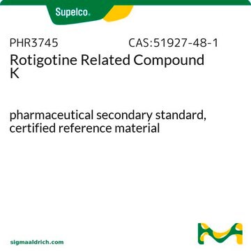 Rotigotine Related Compound K pharmaceutical secondary standard, certified reference material