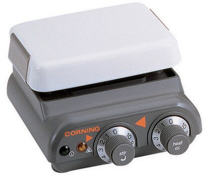 Corning&#174; hotplate and stirrer, 4in x 5in AC/DC input 230 V AC (CEE7-7 plug for use in Asia, Africa, Australia)