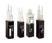 Hellma&#174; absorption cuvettes, Flow-through cells High Performance Quartz Glass, spectral range 200-2,500 nm, pathlength 10&#160;mm, chamber volume 390&#160;&#956;L