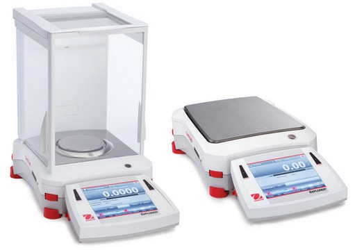 Ohaus&#174; Explorer&#174; analytical balance Model EX224, weighing capacity 220&#160;g, precision: 0.1&#160;mg, AC/DC input 230 V AC (universal plugs)