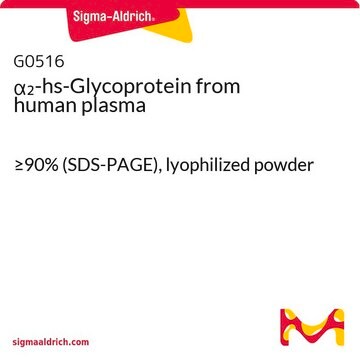 &#945;2-hs-Glycoprotein from human plasma &#8805;90% (SDS-PAGE), lyophilized powder