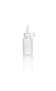 Azlon Dropper Bottles with spouted closure and cap round bottom, low-density polyethylene, capacity 30&#160;mL