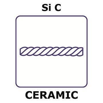 Silicon carbide fiber, tex number 209, length 100 m, filament diameter 0.015mm