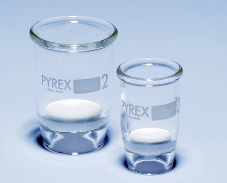 Pyrex&#174; Gooch crucible 30&#160;mL, disc diam. 30&#160;mm, porosity grade 4