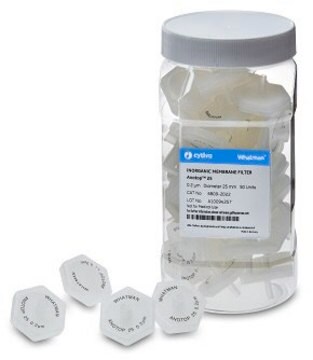 Whatman&#174; Anotop&#174; 10 syringe filter sterile, 0.02 &#956;m, 50/pk