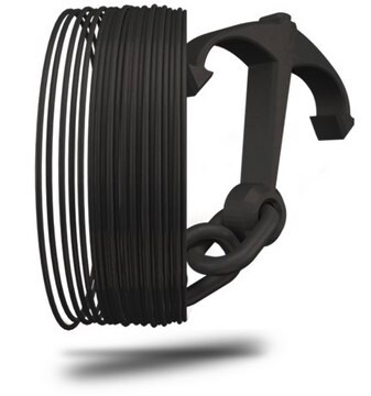 Longchain Nylon 3D Printing Filament black hole, diam. 1.75&#160;mm