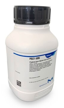 Peptone from Glycine max (soybean) Type IV, powder, Component of microbiological growth media