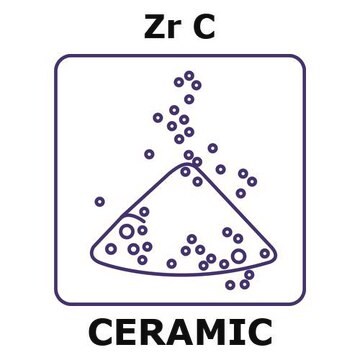 Zirconium carbide powder, max. particle size 45 micron, weight 50&#160;g, purity 99%