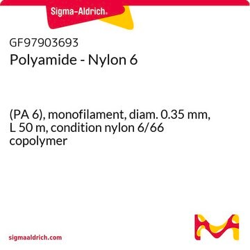 Polyamide - Nylon 6 (PA 6), monofilament, diam. 0.35&#160;mm, L 50&#160;m, condition nylon 6/66 copolymer