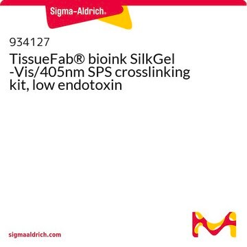 TissueFab&#174; bioink SilkGel -Vis/405nm SPS crosslinking kit, low endotoxin