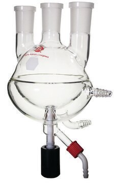 Aldrich&#174; jacketed three-neck flask full jacket, capacity 1,000&#160;mL, center joint: ST/NS 24/40