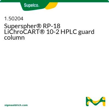 Superspher&#174; RP-18 LiChroCART&#8482; 10-2 HPLC guard column