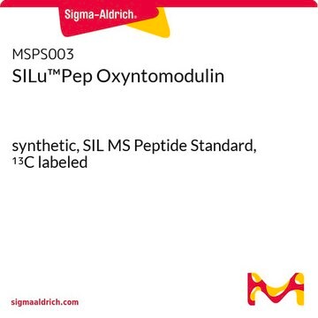 SILu&#8482;Pep Oxyntomodulin synthetic, SIL MS Peptide Standard, ¹³C labeled