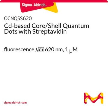 Cd-based Core/Shell Quantum Dots with Streptavidin fluorescence &#955;em&#160;620&#160;nm, 1&#160;&#956;M