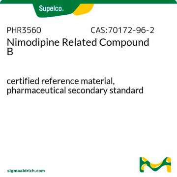 Nimodipine Related Compound B certified reference material, pharmaceutical secondary standard