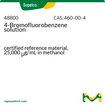 4-Bromofluorobenzene solution certified reference material, 25,000&#160;&#956;g/mL in methanol