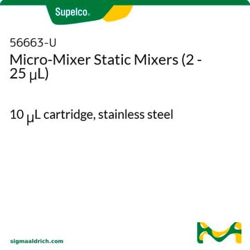 Micro-Mixer Static Mixers (2 - 25 &#956;L) 10 &#956;L cartridge, stainless steel