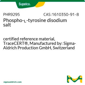 Phospho-L-tyrosine disodium salt certified reference material, TraceCERT&#174;, Manufactured by: Sigma-Aldrich Production GmbH, Switzerland