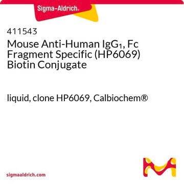 Mouse Anti-Human IgG&#8321;, Fc Fragment Specific (HP6069) Biotin Conjugate liquid, clone HP6069, Calbiochem&#174;