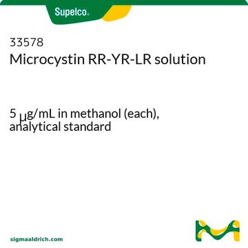 Microcystin RR-YR-LR solution 5&#160;&#956;g/mL in methanol (each), analytical standard