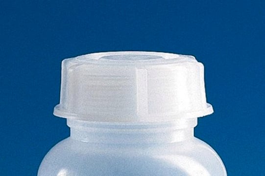 BRAND&#174; screw caps for LDPE bottles GL 40 thread