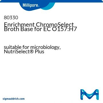 Enrichment ChromoSelect Broth Base for EC O157:H7 suitable for microbiology, NutriSelect&#174; Plus