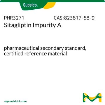 Sitagliptin Impurity A pharmaceutical secondary standard, certified reference material