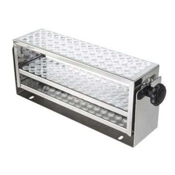Test Tube Rack, for Eppendorf&#174; New Brunswick&#8482; Innova&#174; and Eppendorf&#174; Excella&#174; Shakers holds 60 x 1.5 mL Eppendorf tubes (8-11 mm diam.)