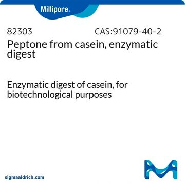 Peptone from casein, enzymatic digest Enzymatic digest of casein, for biotechnological purposes